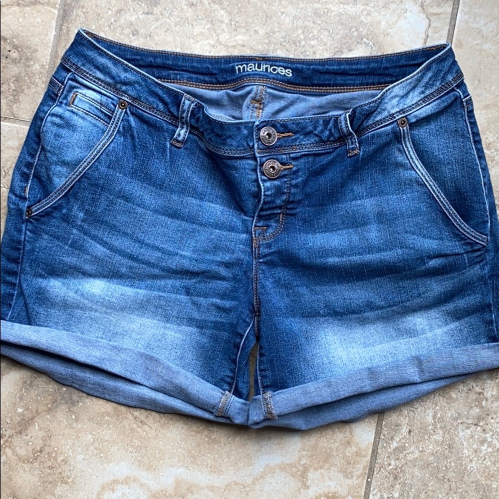 Maurices denim shorts